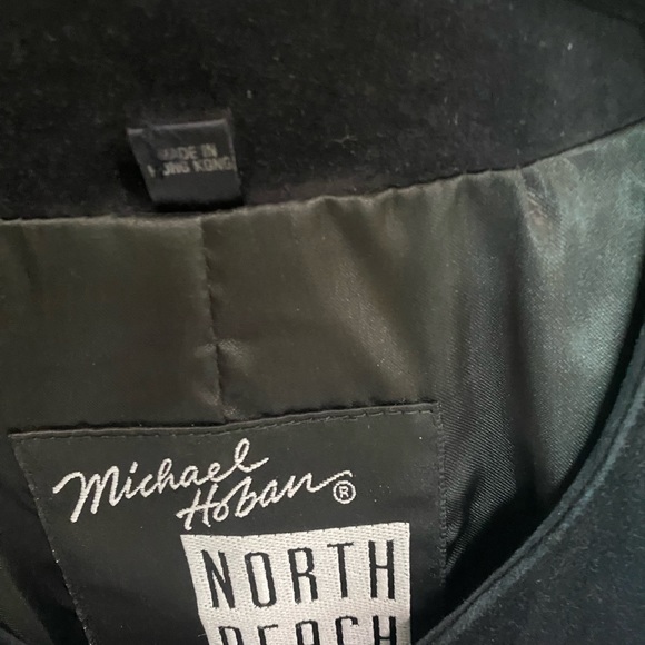 Michael Hoban Suede, sequin bolero jacket.  Fantastic. - Picture 3 of 9